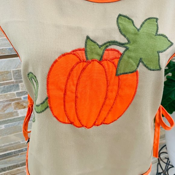 SET OF 3 VINTAGE LOOK SMOCK APRONS - Picture 15 of 15